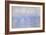 Waterloo Bridge: Effect of Mist, 1903-Claude Monet-Framed Giclee Print