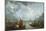 Waterloo Bridge from the River Thames-John Macvicar Anderson-Mounted Giclee Print