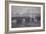 Waterloo Bridge: Gray Day-Claude Monet-Framed Giclee Print