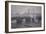 Waterloo Bridge: Gray Day-Claude Monet-Framed Giclee Print