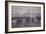 Waterloo Bridge: Gray Day-Claude Monet-Framed Giclee Print