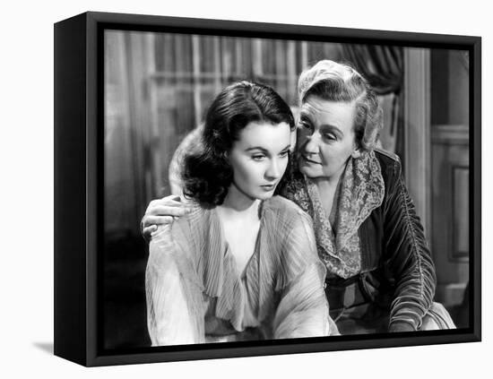 Waterloo Bridge, Vivien Leigh, Lucile Watson, 1940-null-Framed Stretched Canvas