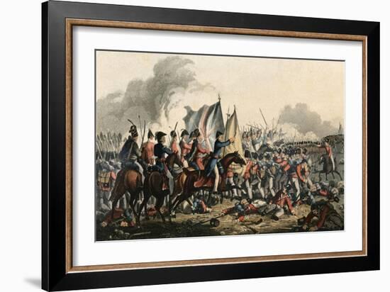 Waterloo, Clark, Wellingto-I H Clark-Framed Art Print