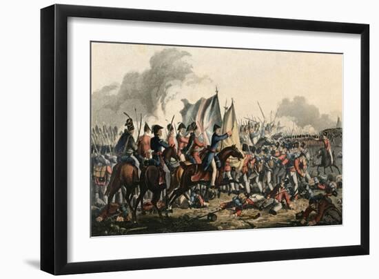 Waterloo, Clark, Wellingto-I H Clark-Framed Art Print