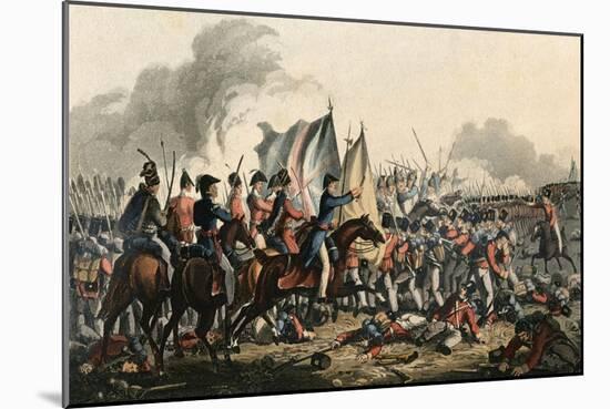 Waterloo, Clark, Wellingto-I H Clark-Mounted Art Print