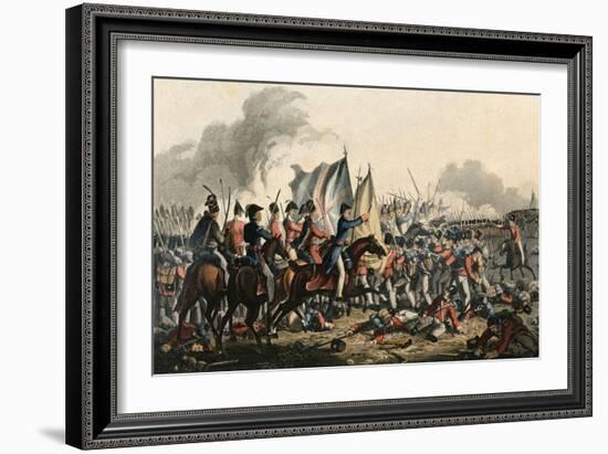 Waterloo, Clark, Wellingto-I H Clark-Framed Art Print