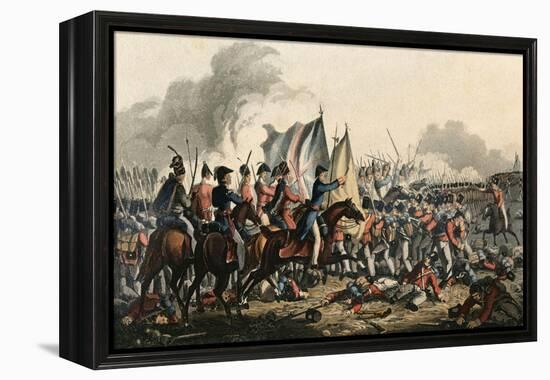 Waterloo, Clark, Wellingto-I H Clark-Framed Stretched Canvas