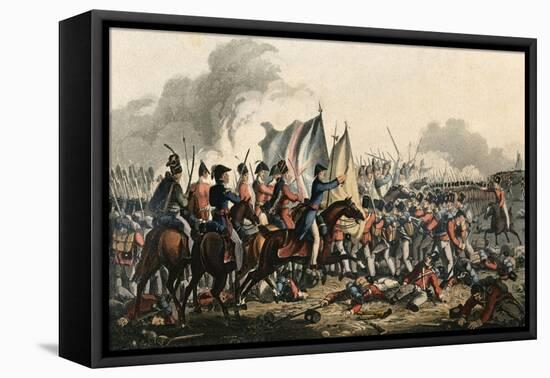 Waterloo, Clark, Wellingto-I H Clark-Framed Stretched Canvas