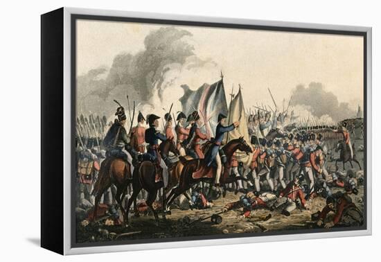 Waterloo, Clark, Wellingto-I H Clark-Framed Stretched Canvas