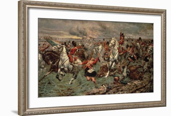 Waterloo Gordons And Greys To The Front-Stanley Berkeley-Framed Premium Giclee Print