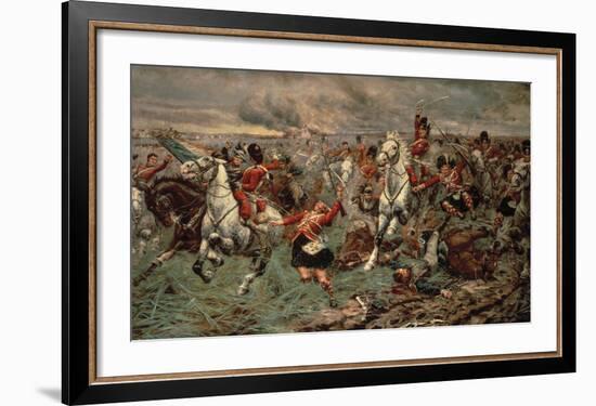 Waterloo Gordons And Greys To The Front-Stanley Berkeley-Framed Premium Giclee Print