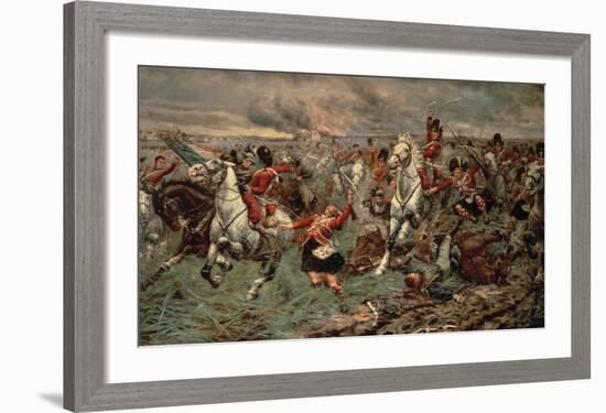 Waterloo Gordons And Greys To The Front-Stanley Berkeley-Framed Premium Giclee Print