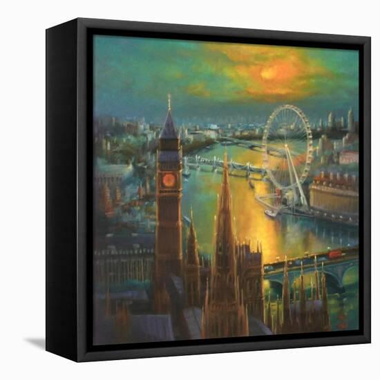 Waterloo Sunrise, 2015-Lee Campbell-Framed Premier Image Canvas