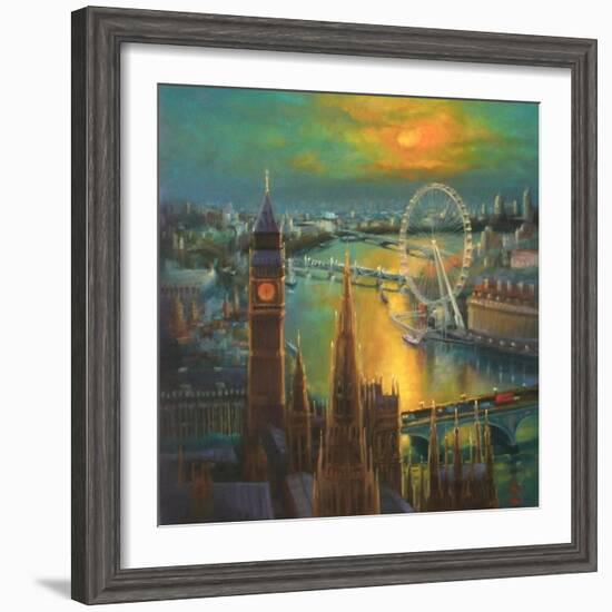 Waterloo Sunrise, 2015-Lee Campbell-Framed Giclee Print