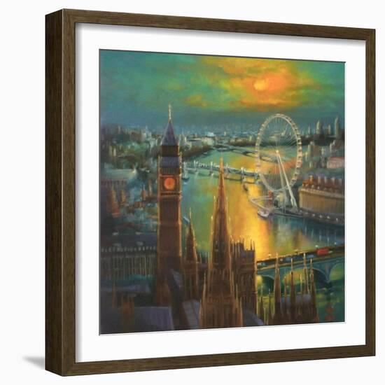 Waterloo Sunrise, 2015-Lee Campbell-Framed Giclee Print