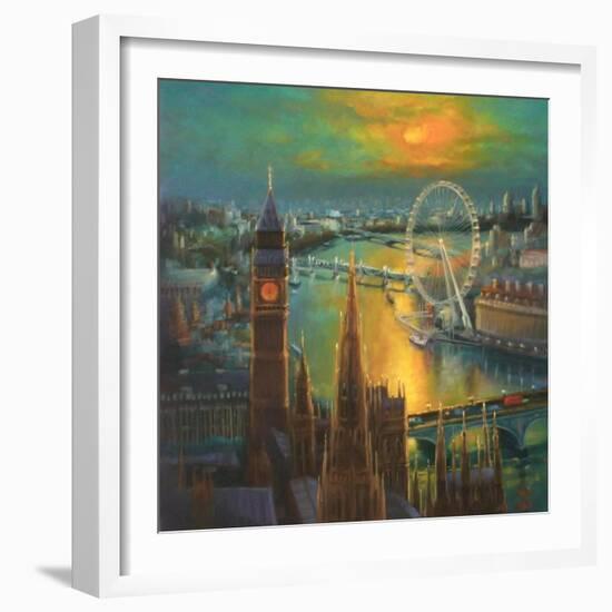 Waterloo Sunrise, 2015-Lee Campbell-Framed Giclee Print