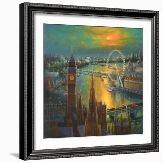 Waterloo Sunrise, 2015-Lee Campbell-Framed Giclee Print