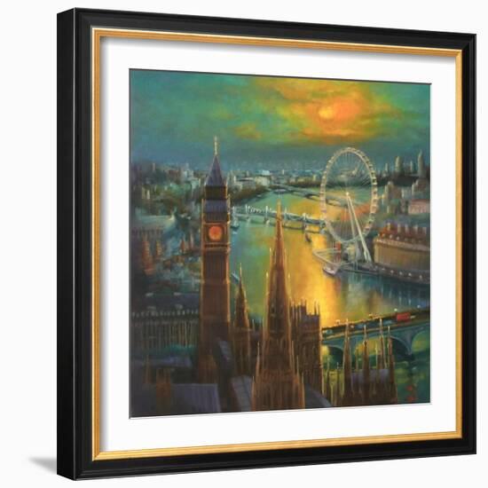 Waterloo Sunrise, 2015-Lee Campbell-Framed Giclee Print