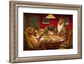 Waterloo-Cassius Marcellus Coolidge-Framed Art Print