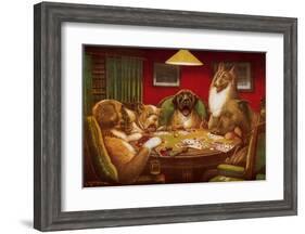Waterloo-Cassius Marcellus Coolidge-Framed Art Print