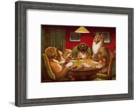 Waterloo-Cassius Marcellus Coolidge-Framed Art Print