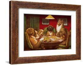 Waterloo-Cassius Marcellus Coolidge-Framed Art Print