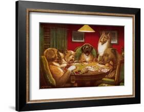 Waterloo-Cassius Marcellus Coolidge-Framed Art Print