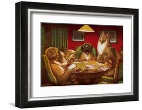 Waterloo-Cassius Marcellus Coolidge-Framed Art Print