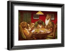 Waterloo-Cassius Marcellus Coolidge-Framed Art Print
