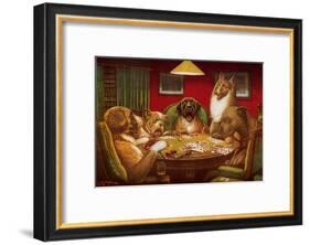 Waterloo-Cassius Marcellus Coolidge-Framed Art Print