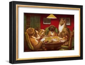 Waterloo-Cassius Marcellus Coolidge-Framed Art Print