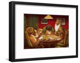 Waterloo-Cassius Marcellus Coolidge-Framed Art Print