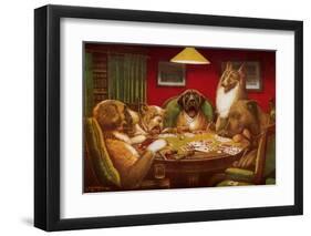 Waterloo-Cassius Marcellus Coolidge-Framed Art Print