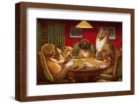 Waterloo-Cassius Marcellus Coolidge-Framed Art Print
