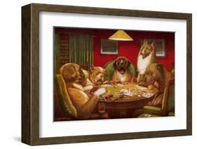 Waterloo-Cassius Marcellus Coolidge-Framed Art Print