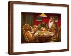 Waterloo-Cassius Marcellus Coolidge-Framed Art Print