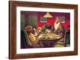 Waterloo-Cassius Marcellus Coolidge-Framed Art Print