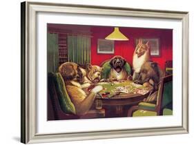 Waterloo-Cassius Marcellus Coolidge-Framed Art Print