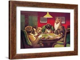 Waterloo-Cassius Marcellus Coolidge-Framed Art Print