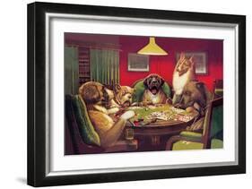 Waterloo-Cassius Marcellus Coolidge-Framed Art Print