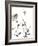 Watermark Wildflowers I-Jennifer Goldberger-Framed Art Print