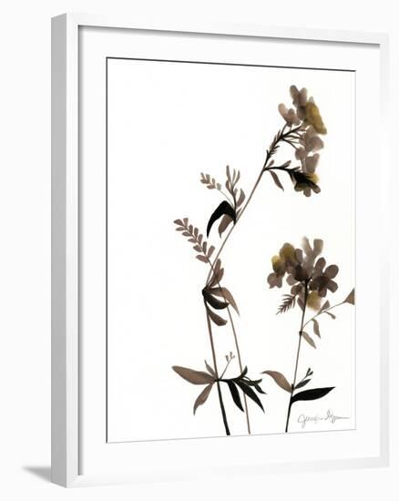 Watermark Wildflowers II-Jennifer Goldberger-Framed Art Print