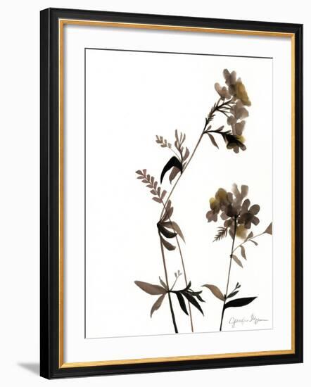 Watermark Wildflowers II-Jennifer Goldberger-Framed Art Print