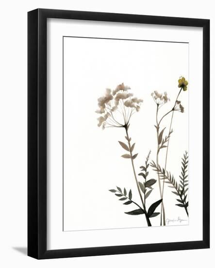 Watermark Wildflowers IX-Jennifer Goldberger-Framed Art Print