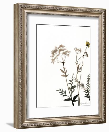 Watermark Wildflowers IX-Jennifer Goldberger-Framed Art Print