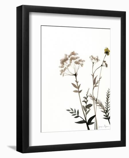 Watermark Wildflowers IX-Jennifer Goldberger-Framed Art Print