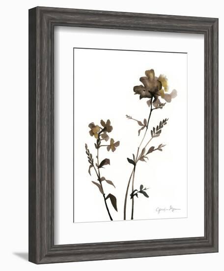 Watermark Wildflowers VI-Jennifer Goldberger-Framed Art Print