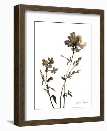 Watermark Wildflowers VI-Jennifer Goldberger-Framed Art Print