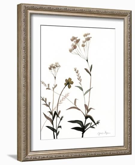 Watermark Wildflowers VII-Jennifer Goldberger-Framed Art Print