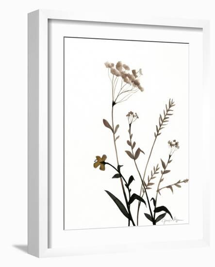 Watermark Wildflowers X-Jennifer Goldberger-Framed Art Print